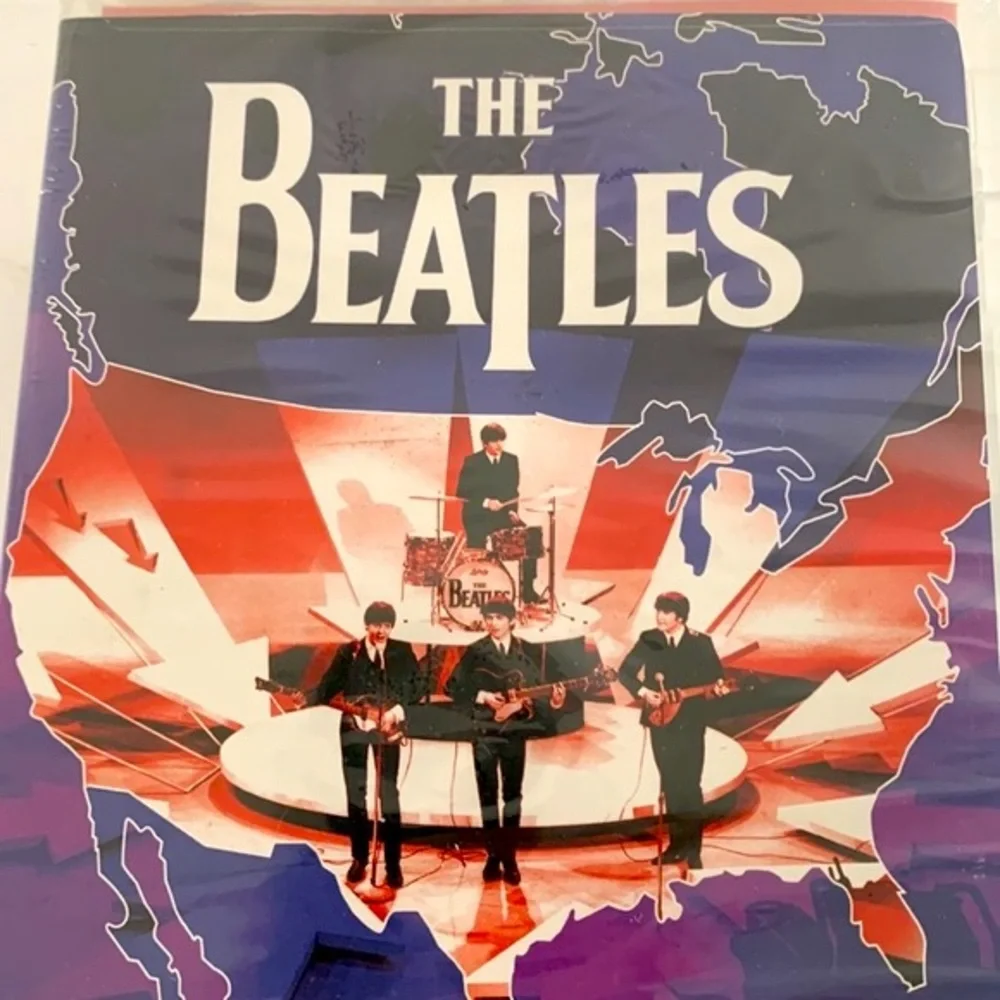 The Beatles NOS Sealed 2003 DVD The First U.S. Visit in 1964 to NY 132 Minutes